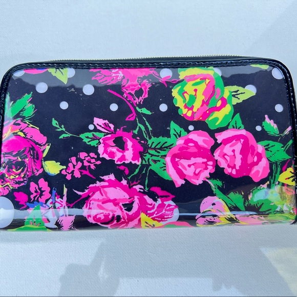 Betsey Johnson Blooming flowers zip around wallet - Picture 8 of 10